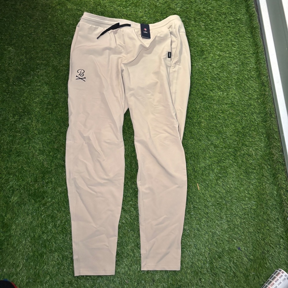 UNRL x Barstool Golf Performance Pants Sand XL Tapered Jogger XBAR16860-XL